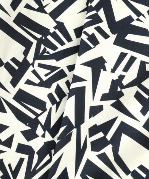 BEAVER(ビーバー)の「BAEXFATE/べクスフェイト アイスクールサテン開襟半袖シャツ(シャツ/ブラウス・メンズ・その他24/ホワイト/ブラック・L/M)」の13枚目の写真