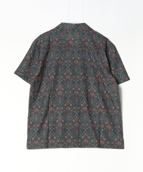 BEAVER(ビーバー)の「BAEXFATE/べクスフェイト アイスクールサテン開襟半袖シャツ(シャツ/ブラウス・メンズ・その他24/ホワイト/ブラック・L/M)」の8枚目の写真