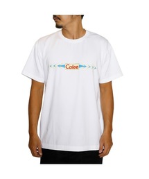 STRETCH CALEE ARROW LOGO TEE