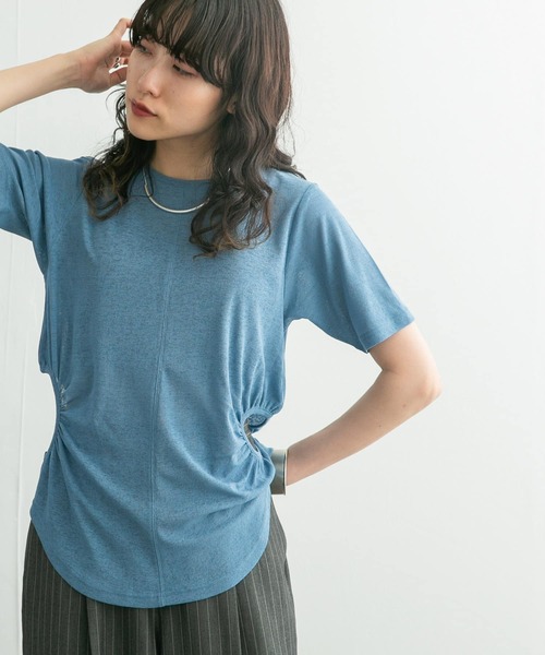 【セール】サイドオープンカットソー（Tシャツ/カットソー）｜KBF（ケイビーエフ）