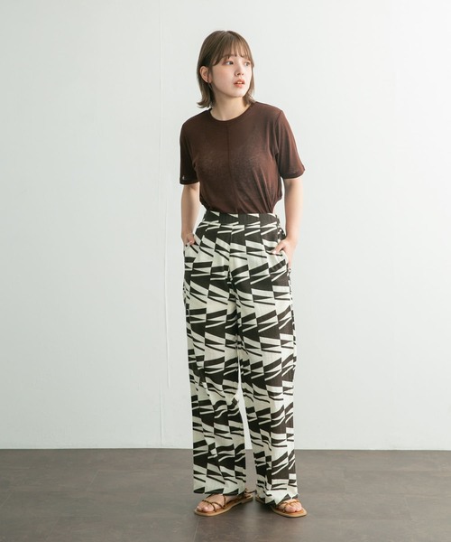 セール】サイドオープンカットソー（Tシャツ/カットソー）｜KBF