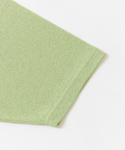 KBF（ケイビーエフ）の「サイドオープンカットソー（Tシャツ/カットソー・レディース・グリーン/ブルー/ブラウン・ONE）」の6枚目の写真