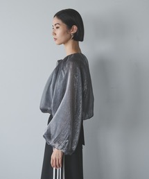 AIC.（エーアイシー）の「オーガンジーバルーンショートブルゾン