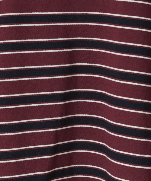 LOWRYS FARM（ローリーズファーム）の「マルチボーダーロングスリーブ　 134387（Tシャツ/カットソー・キッズ・ネイビー/グリーン/バーガンディー・110cm/120cm/130cm/140cm/150cm）」の11枚目の写真