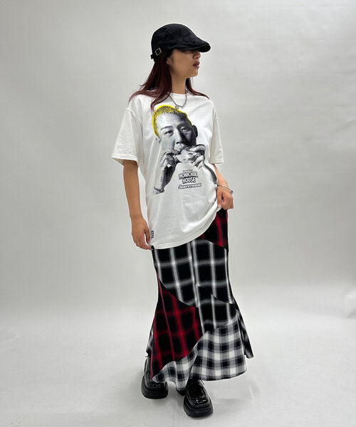 tシャツ 「SOUR CREAM/サワークリーム」モンローサッカーユニフォームTEE レディース メンズ Sourcream（サワークリーム）の「MONICHIKI HOUSE × SOUR CREAM