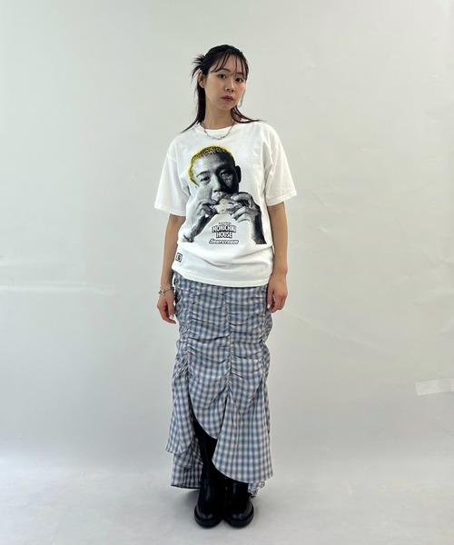 tシャツ 「SOUR CREAM/サワークリーム」モンローサッカーユニフォームTEE レディース メンズ Sourcream（サワークリーム）の「MONICHIKI HOUSE × SOUR CREAM