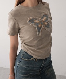 DISPARK/サイドギャザーバタフライT