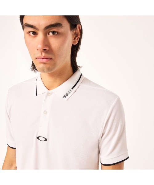 OAKLEY（オークリー）の「オークリー ENHANCE SS POLO ESSENTIAL 14.0 /ポロシャツ/吸汗速乾/TRAINING スポーツ・トレーニング/MENS/メンズ/OAKLEY（ポロシャツ・メンズ・ホワイト/ブルー/ブラック・S/M）」の6枚目の写真