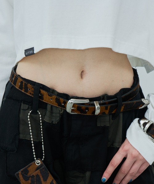 エルロデオ  ハラコ ベルト VOTICA Harako Leather Belt / ORANGE | build467