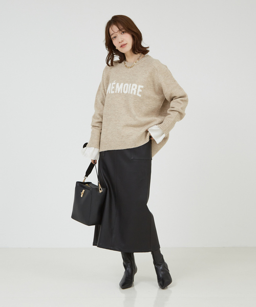 abahouse mavie(アバハウスマヴィ)の「袖切替えベルスリーブレイヤードインナー(Tシャツ/カットソー・レディース・ブラック系その他/ホワイト系その他2/グレー/ブラック系その他2/ホワイト系その他/ホワイト系その他3・フリー)」の21枚目の写真