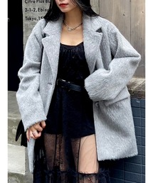 シャギーオーバーサイズジャケット