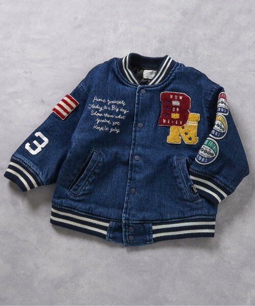 【セール】カスタムバーシティジャケット（ダウンジャケット/コート）｜F.O.KIDS（エフオーキッズ） 4,880円