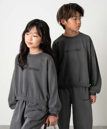 SHORT ROUND（ショートラウンド）の「SHORT ROUND/ロゴプルオーバー(JUNIOR)（スウェット）」