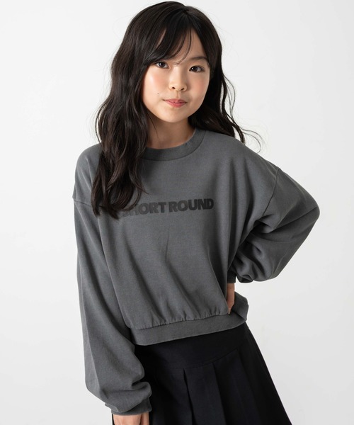 SHORT ROUND（ショートラウンド）の「SHORT ROUND/ロゴプルオーバー(JUNIOR)（スウェット・キッズ・スミクロ・150/130）」の14枚目の写真