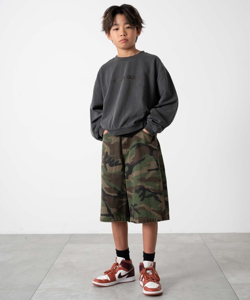 SHORT ROUND（ショートラウンド）の「SHORT ROUND/ロゴプルオーバー(JUNIOR)（スウェット・キッズ・スミクロ・150/130）」の15枚目の写真