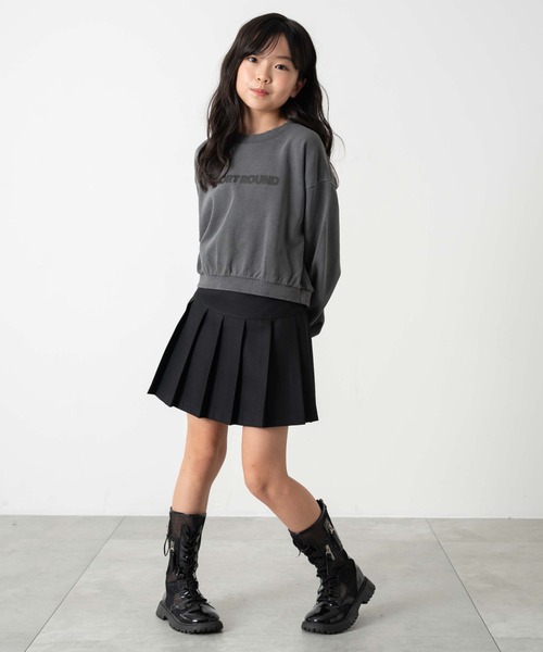 SHORT ROUND（ショートラウンド）の「SHORT ROUND/ロゴプルオーバー(JUNIOR)（スウェット・キッズ・スミクロ・150/130）」の9枚目の写真