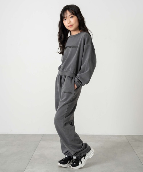 SHORT ROUND（ショートラウンド）の「SHORT ROUND/ロゴプルオーバー(JUNIOR)（スウェット・キッズ・スミクロ・150/130）」の10枚目の写真