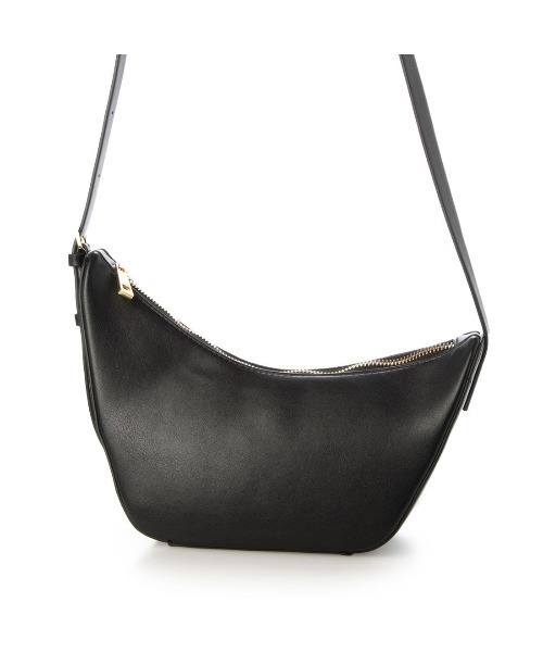 cache cache（カシュ カシュ）の「カシュカシュ cachecache / アシンメトリー舟型ショルダーバッグ（ショルダーバッグ・レディース・ブラック/アイボリー/キャメル・FREE）」の8枚目の写真