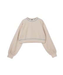 ENIM BY VICKY（エニムバイビッキー）の「2wayスリーブオーバークロップドトップス《手洗い可能》（Tシャツ/カットソー）」