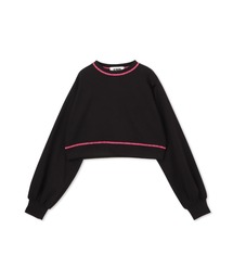 ENIM BY VICKY（エニムバイビッキー）の「2wayスリーブオーバークロップドトップス《手洗い可能》（Tシャツ/カットソー）」