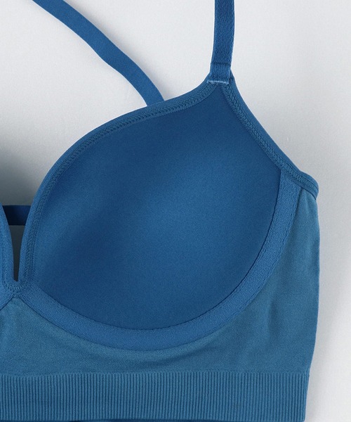 GOCOCi（ゴコチ）の「「GOCOCi ゴコチ」　カップ付きインナー（インナーウェア/肌着・レディース・ベージュ/ライトピンク/アイボリー/ブラック/ブルー/グリーン・LL(UB-)/LL）」の14枚目の写真