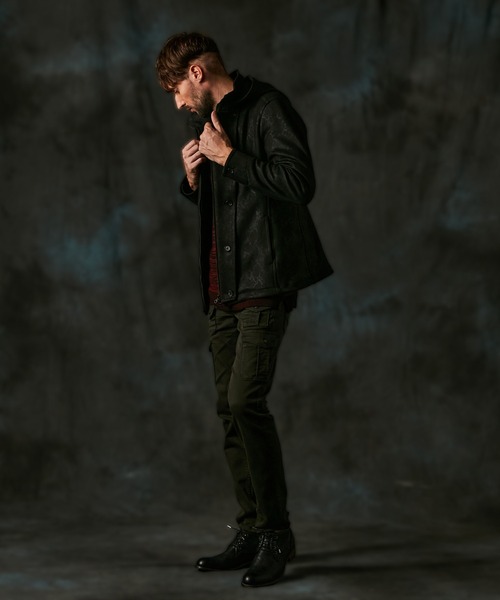 HIDEAWAYS NICOLE(ハイダウェイニコル)の「チャッカーブーツ(ブーツ・メンズ・ブラック/ライトグレー/ダークブラウン/チャコールグレー・25.5cm/26.5cm/27.5cm)」の16枚目の写真