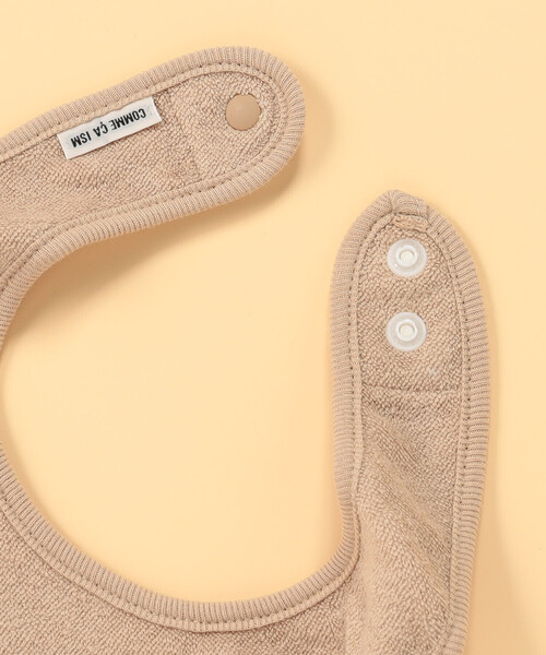 COMME CA ISM(コムサイズム)の「【リバーシブル】クマ耳付き スタイ(その他ベビー用品・キッズ・モカ/アイボリー・FREE)」の5枚目の写真