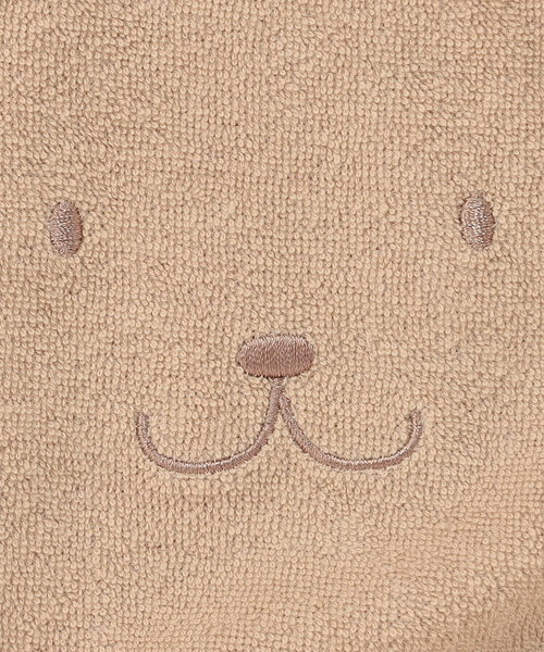 COMME CA ISM(コムサイズム)の「【リバーシブル】クマ耳付き スタイ(その他ベビー用品・キッズ・モカ/アイボリー・FREE)」の10枚目の写真