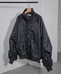 SENSE OF PLACE by URBAN RESEARCH | 『ユニセックス』ナイロンギャザースタンドブルゾン(ナイロンジャケット)