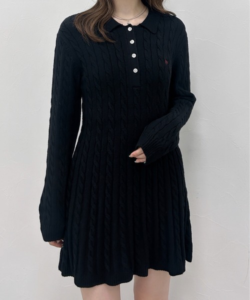 POLO BCS(ポロ・ビーシーエス)】ケーブルワンピース 148971