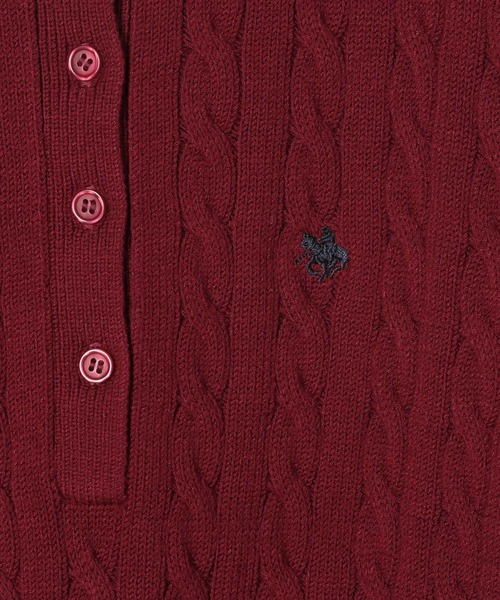 POLO BCS(ポロ・ビーシーエス)】ケーブルワンピース 148971