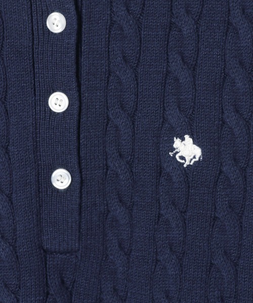 Mページ　119 POLO BCS(ポロ・ビーシーエス)】ケーブルワンピース 148971