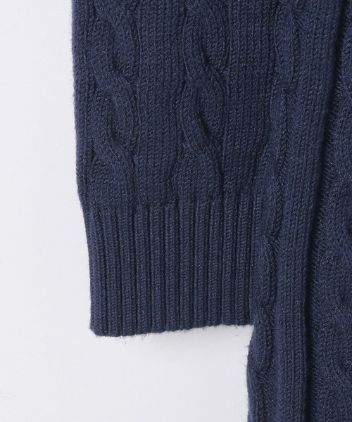 Heather（ヘザー）の「【POLO BCS(ポロ・ビーシーエス)】ケーブルワンピース　148971（ワンピース・レディース・グレー/ブラック/アイボリー/ブルー系その他/ネイビー/ボルドー/ミックスグレー・FREE）」の12枚目の写真