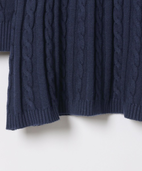 セール】【POLO BCS(ポロ・ビーシーエス)】ケーブルワンピース 148971