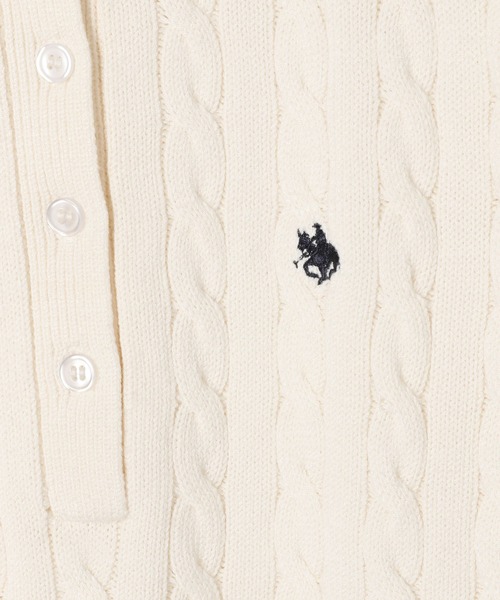 セール】【POLO BCS(ポロ・ビーシーエス)】ケーブルワンピース 148971