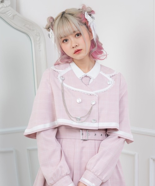 【美品】SCOT CLUB 女優襟ケープ 美品】SCOT CLUB 女優襟ケープ