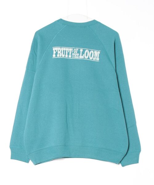 トレーナー スウェット 「FRUIT OF THE LOOM/フルーツオブザルーム」FTL×PEANUTSラグラン甘編み裏毛スエット レディース FRUIT OF THE LOOM/フルーツオブザルーム】FTL×PEANUTSラグラン