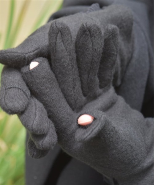 axes femme（アクシーズファム）の「レースアップベロアリボン手袋（手袋・レディース・ベージュ/ワイン/ブラック・FREE）」の20枚目の写真