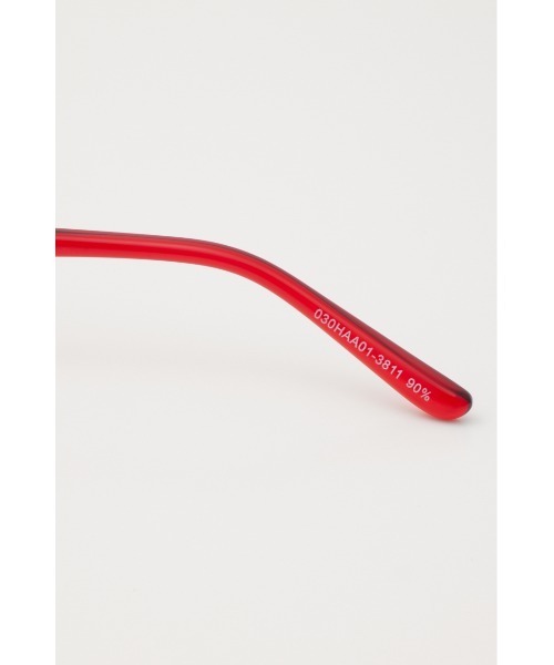 SLY（スライ）の「MICHIXSLY EYEWEAR ミチスライ アイウェア（メガネ・レディース・ブラック/レッド・FREE）」の18枚目の写真