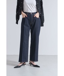 ストレッチストレートデニムパンツ