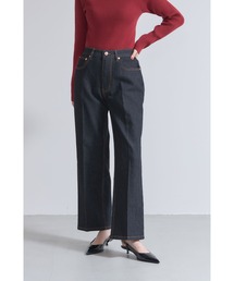 ストレッチストレートデニムパンツ