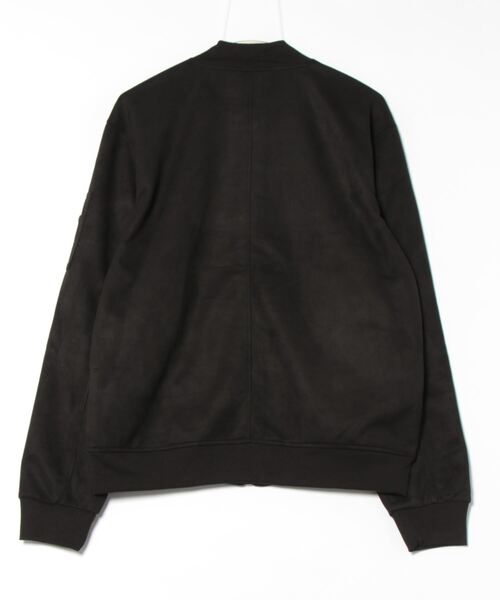 Starting Over（スターティングオーバー）の「faux suede ma-1 design blouson/スウェードタッチ MA-1 デザイン ブルゾン（ブルゾン・メンズ・チャコールグレー/オフホワイト/サックスブルー/ブラック・XL/L/M）」の15枚目の写真
