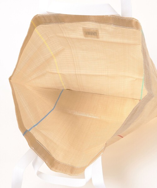 BEAMS JAPAN（ビームス　ジャパン）の「【別注】COMESACK / マルシェ バッグ 大（トートバッグ・レディース・ブラック/ベージュ・ONE SIZE）」の12枚目の写真