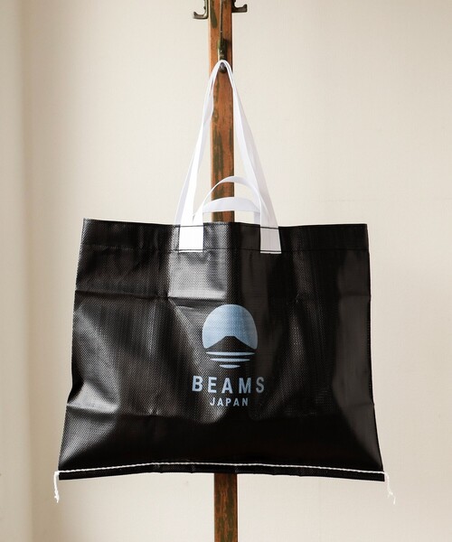 BEAMS JAPAN（ビームス　ジャパン）の「【別注】COMESACK / マルシェ バッグ 大（トートバッグ・レディース・ブラック/ベージュ・ONE SIZE）」の19枚目の写真