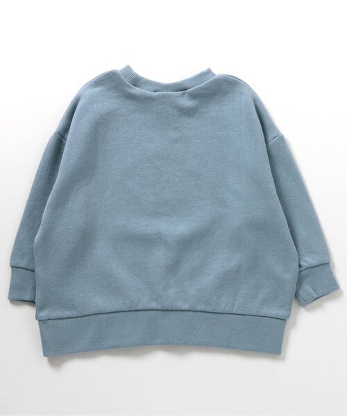BREEZE（ブリーズ）の「【WEB限定】カレッジバリエーショントレーナー（スウェット・キッズ・グリーン/キナリ/オレンジ/グレー/レインボー/イエロー/パープル/ワインレッド/ライム/サックスブルー/ブラック・140/150/80/90/100/110/130/120）」の20枚目の写真