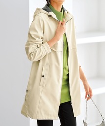 BELLUNA PLUS（ベルーナ）の「はっ水ボンディング素材ロング丈パーカー（テーラードジャケット）」