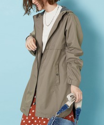 BELLUNA PLUS（ベルーナ）の「はっ水ボンディング素材ロング丈パーカー（テーラードジャケット）」