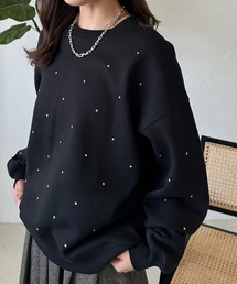 スタッズ付きスウェット【ZOZOTOWN限定アイテム】