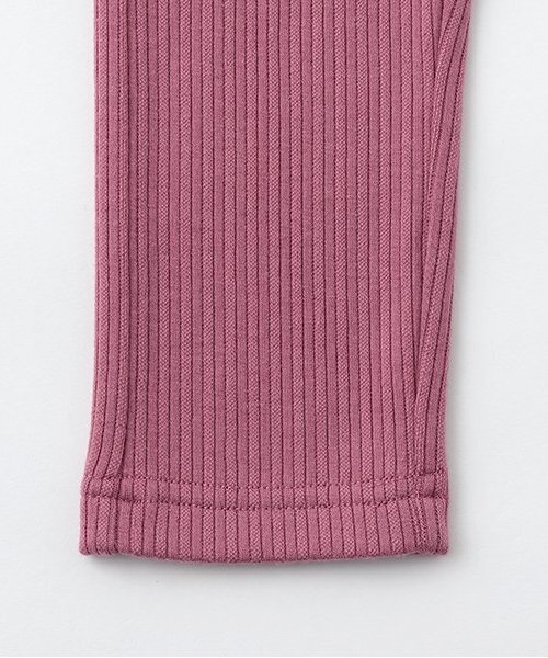 petit main(プティマイン)の「裏起毛バックフリルレギンス(レギンス/スパッツ・キッズ・ピンク/アイボリー/ブルー/チャコール・80cm/90cm/100cm/110cm/120cm)」の10枚目の写真