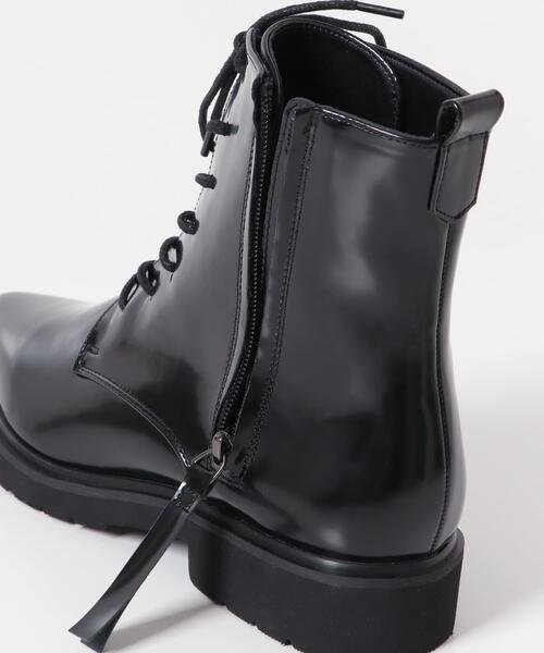 セール】ポインテッドレースアップブーツ（ブーツ）｜SENSE OF